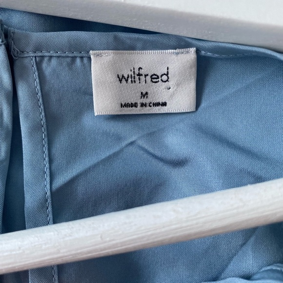 BLUE Whimsical Babydoll fantasy dress by Wilfred, Aritzia - Picture 5 of 8